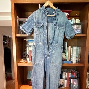 Denim gap jumpsuit, Size 2 -hardly worn